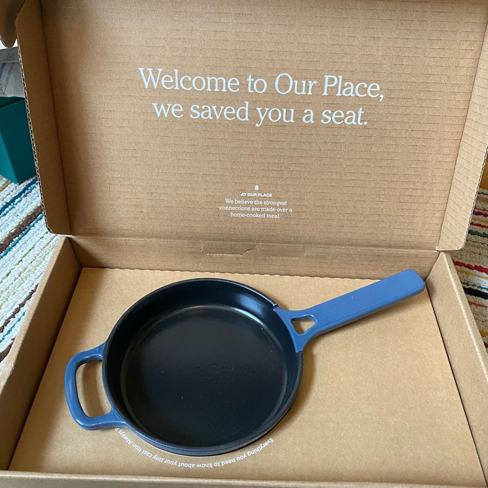 NIB Our Place “tiny cast iron pan”